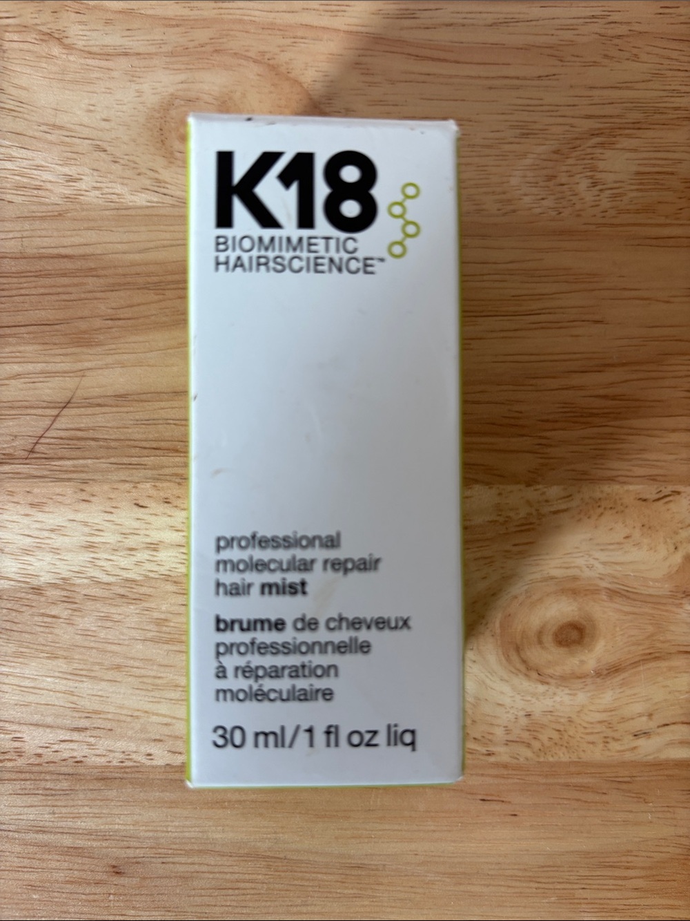 K18 Professional Molecular Repair Hair Mist 30ml 1oz BNIB